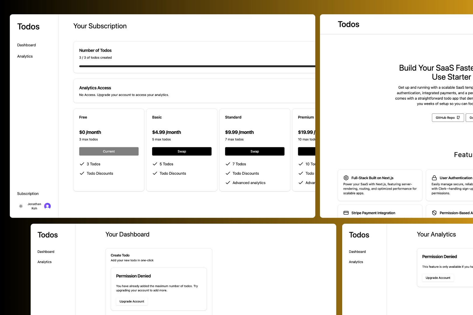 Saas Starter Template Hero Image